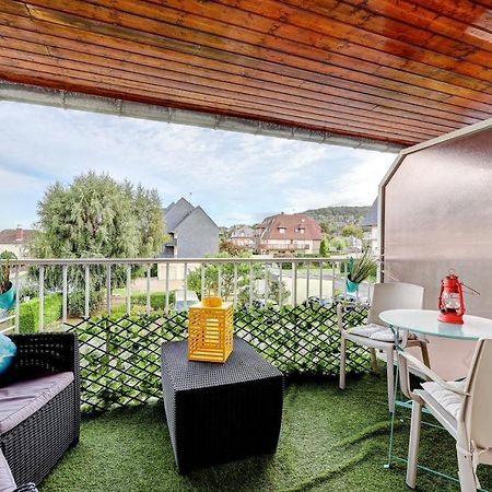 Magnifique Appart Avec Terrasse Equipee Et Wifi Gratuit Apartman Houlgate Kültér fotó